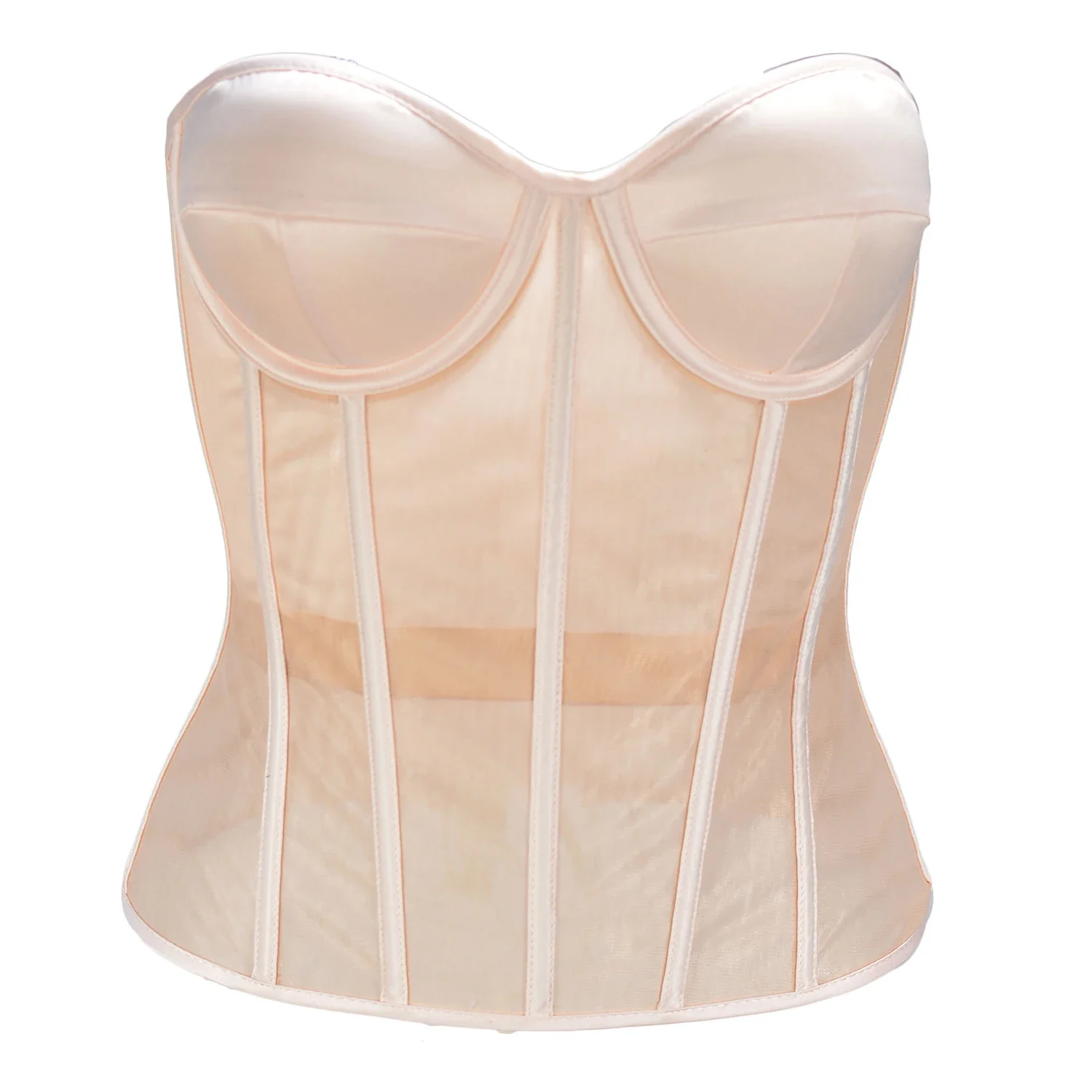 Sheer Mesh Bra - Корсет абдоминальный двухслойный прозрачный сетчатый дышащий